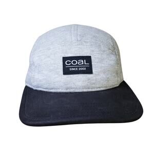 Coal Headwear Men's One Size Colorblock‎ Baseball Cap Gray Black Adjustable